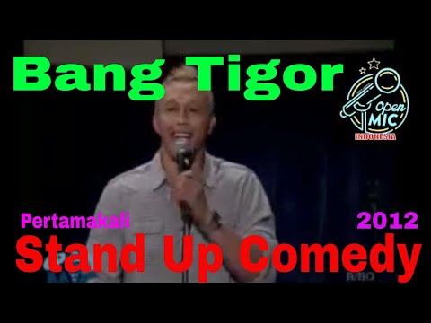 Bang Tigor - Pertama Stand Up Comedy di OPEN MIC Ramon Papana 2012