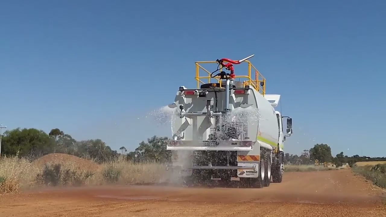 Engineering Roadserve Water Carts Shermac YouTube