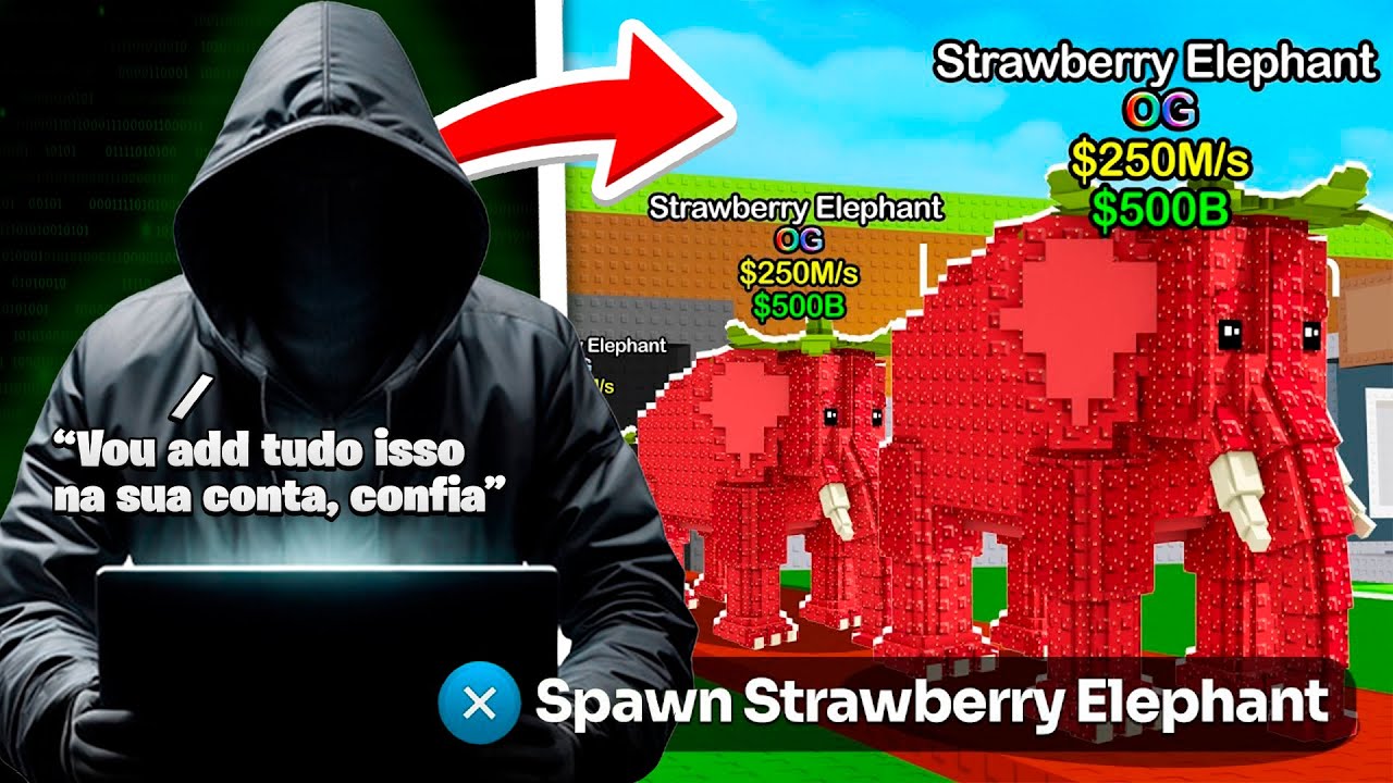 UM FALSO HACKER TENTOU ROUBAR TODOS OS MEUS BRAINROTS E SE DEU MAL KKKKKKKKKKKKK