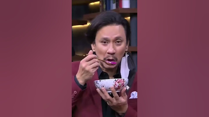 LORD ADI bikin HOST TONIGHT SHOW JENGKEL