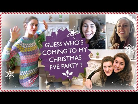 GUESS WHO'S COMING TO MY CHRISTMAS EVE PARTY! | VLOGMAS Day 3