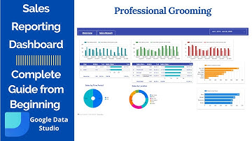 Business sales report in google data studio | 2020