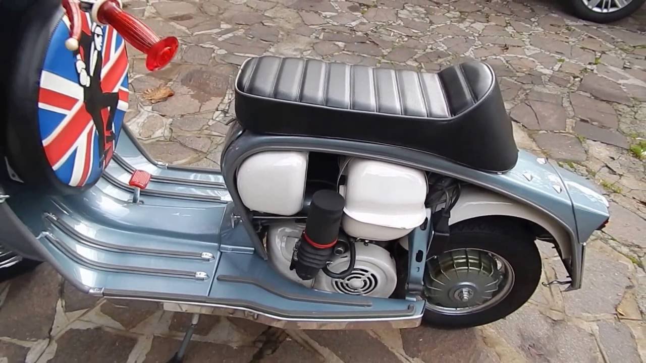 lambretta 185 casa exhaust tsr evo YouTube