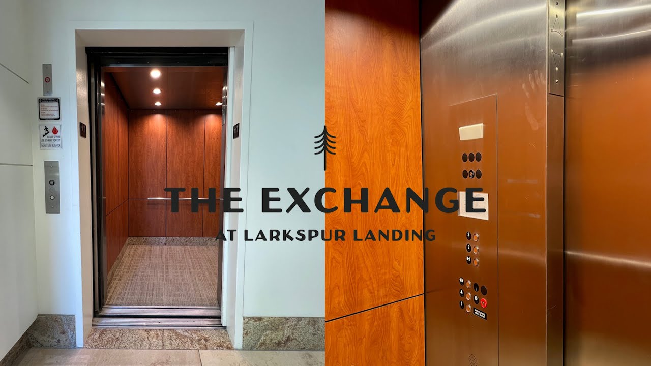 Weird Hydraulic Elevator The Exchange at Larkspur Landing, Bldg. 1