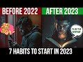 7 Habits For Highly Successful 2023 | No Fap | BLUEPRINT for 2023 in hindi