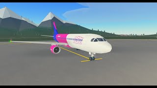 (TRIPREPORT) Reykjavik-Vienna with real sounds! WizzAir A320 (Roblox PTFS)