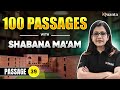 CAT RC Practice-39 | 100 Passages with Shabana Ma'am | CAT 2025 VARC Playlist