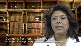 Domestic Partnership Dissolution Lawyer for Los Angeles &amp; Orange County California