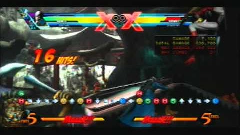Ultimate Marvel vs Capcom 3: Dante BnB Combos