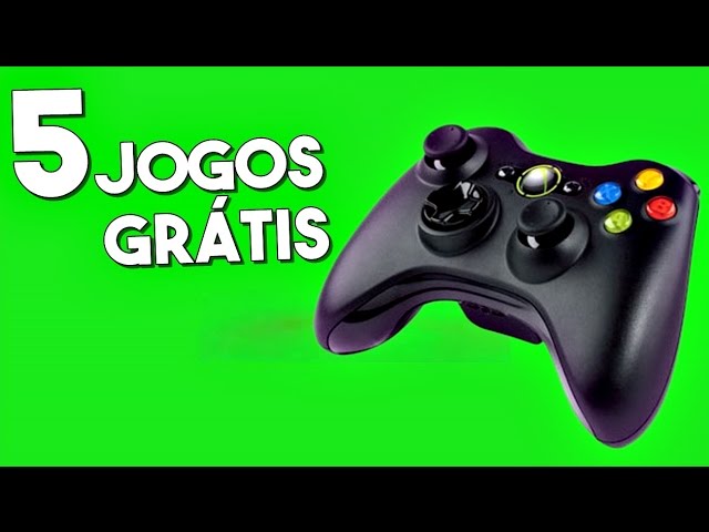 5 JOGOS GRÁTIS NO XBOX 360 