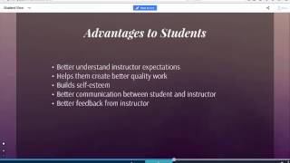 Rubrics Student Perspective