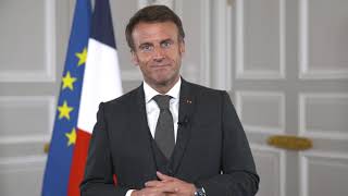 Journée du volontariat français 2022 - Allocution du Président de la République Emmanuel Macron.