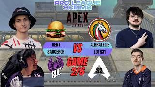 Albralelie vs Sauceror vs Gent vs LOTR31 🤯🔥| Apex Legends