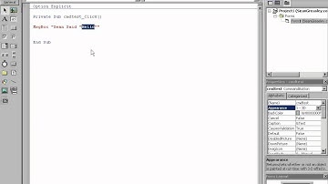 Visual Basic (VB) Tutorial - 5.3 - CHR Function [TutorialGenius.com]