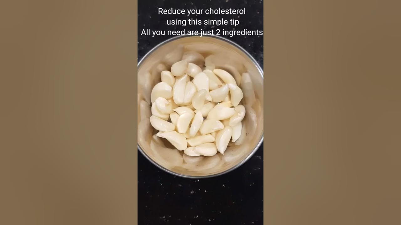 Reduce your cholesterol with this simple tip just 2 ingredients... This also helps to reduce high BP