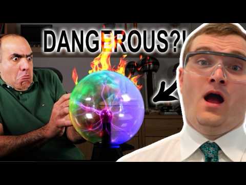 ElectroBOOM vs. Plasma Globe - Nuclear Engineer Reacts