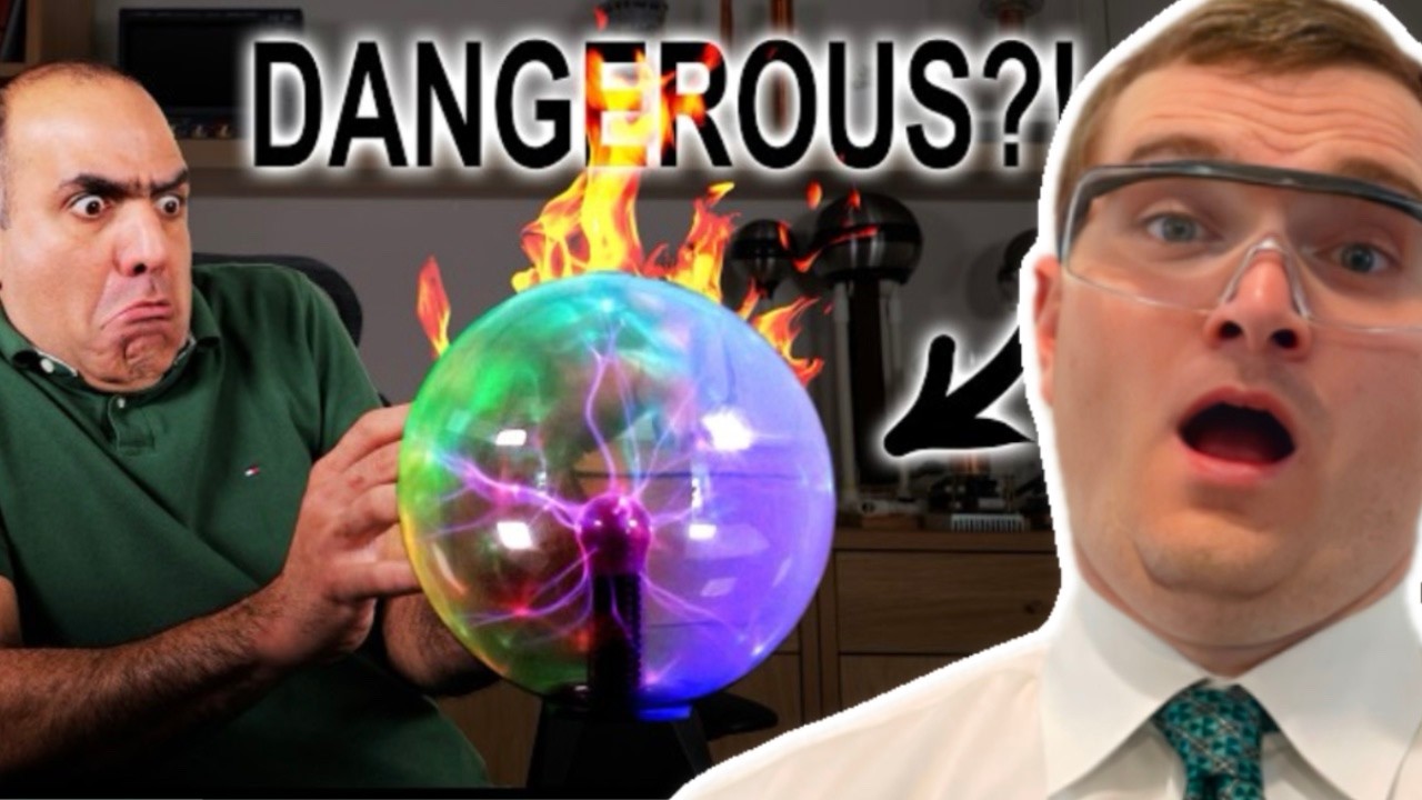 ElectroBOOM vs. Plasma Globe - Nuclear Engineer Reacts