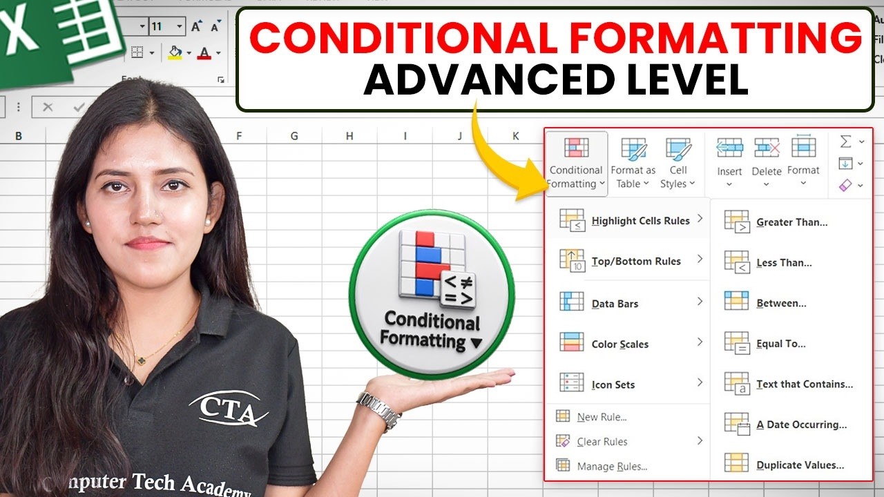 Conditional Formatting Advanced Level Search Filter in MS Excel ...