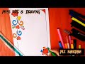 Border Designs/Assignment front page border design handmade
