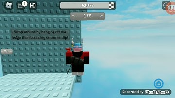 No jumping difficulty chart obby (178-179 stages)