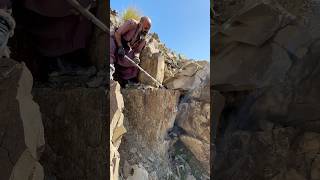 Stone Mining in Remote Mountains ⚒️⛰️ #shorts #mining #trending