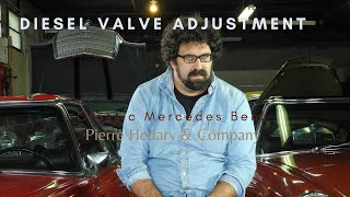 Older Mercedes Benz Diesel Valve adjustment tips  HD 1080p