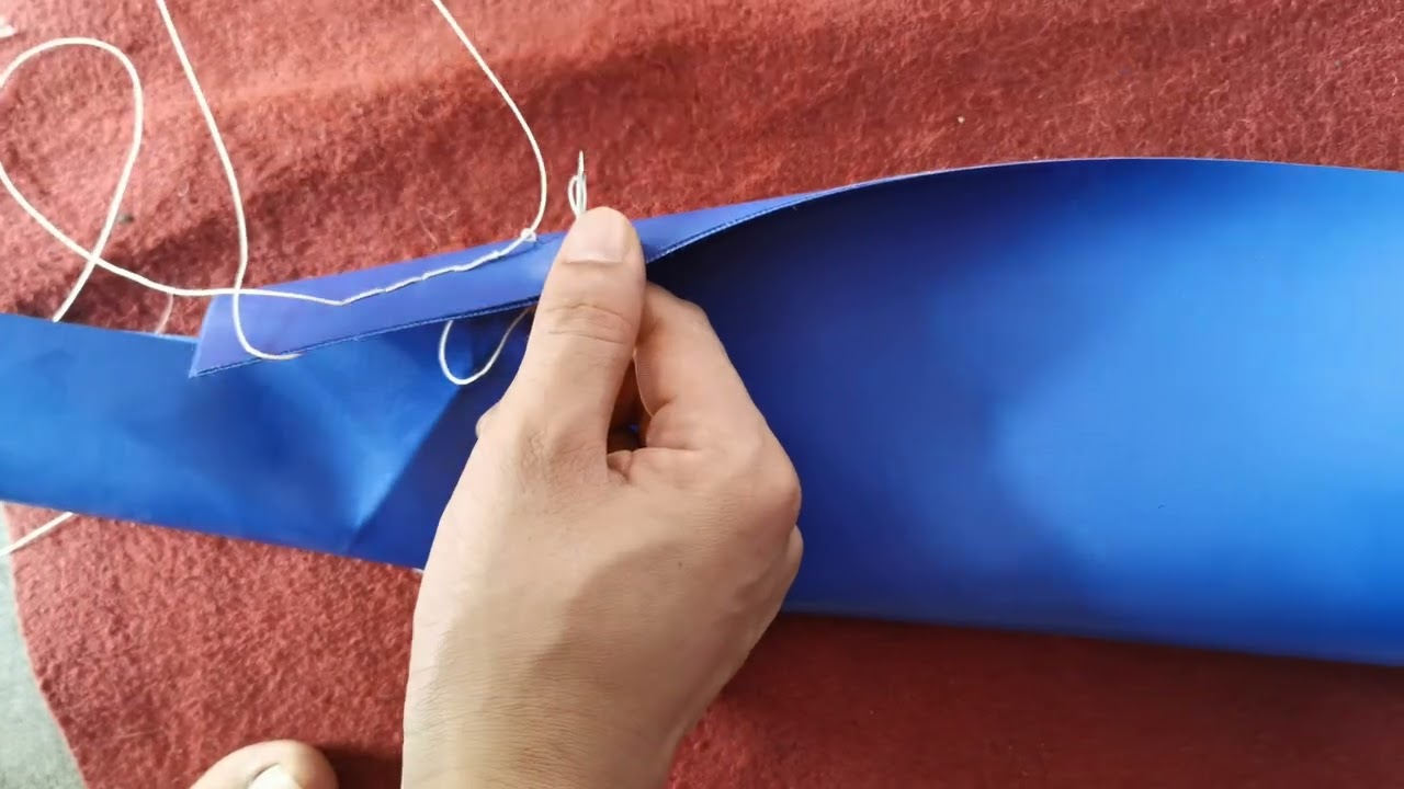 How to repair the bouncy castle/slide/obstacle course with cracks