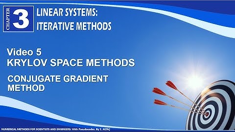 CHP3V5   Conjugate Gradient Method