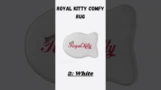 Purr-Fectly Comfy The Royal Kitty Cat-Rug Revealed.