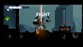 Overdrive: Ninja Shadow revenge. Swordsman vs Mechanized Forest lv 1-10 (easy difficulty) screenshot 5