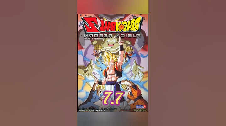 TOP 5 highest IMDb rating dragon Ball z movies ll #dragonballz #shorts #imdb
