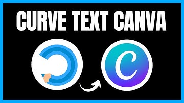 How to Curve Text in Canva | Easy Canva Tutorial 2024