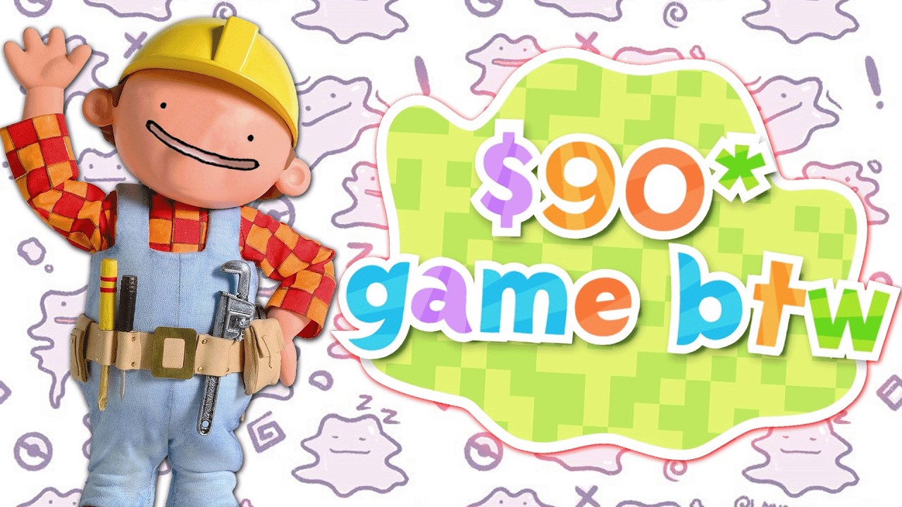 The Pokemon Pokopia Project Has Begun! Blob the Builder!