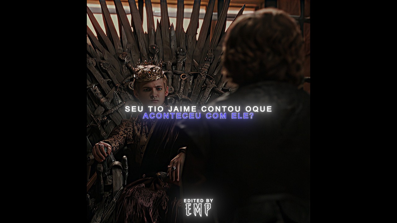 Um anão repreendeu seu rei rebelde🥶