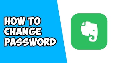 How To Change Password on Evernote