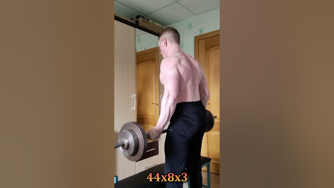 Новый цикл по жиму. Жим лежа узким хватом 100х4х5, жим стоя 57х6х3 ...