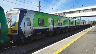 Irish Rail 29000 and 8100 Class Trains - Howth Junction Station, Dublin