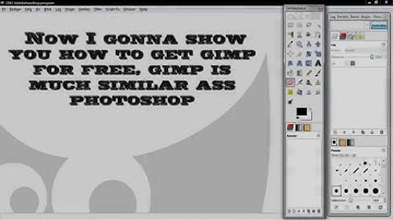 Get gimp for free and learn how to make a flaming text HD