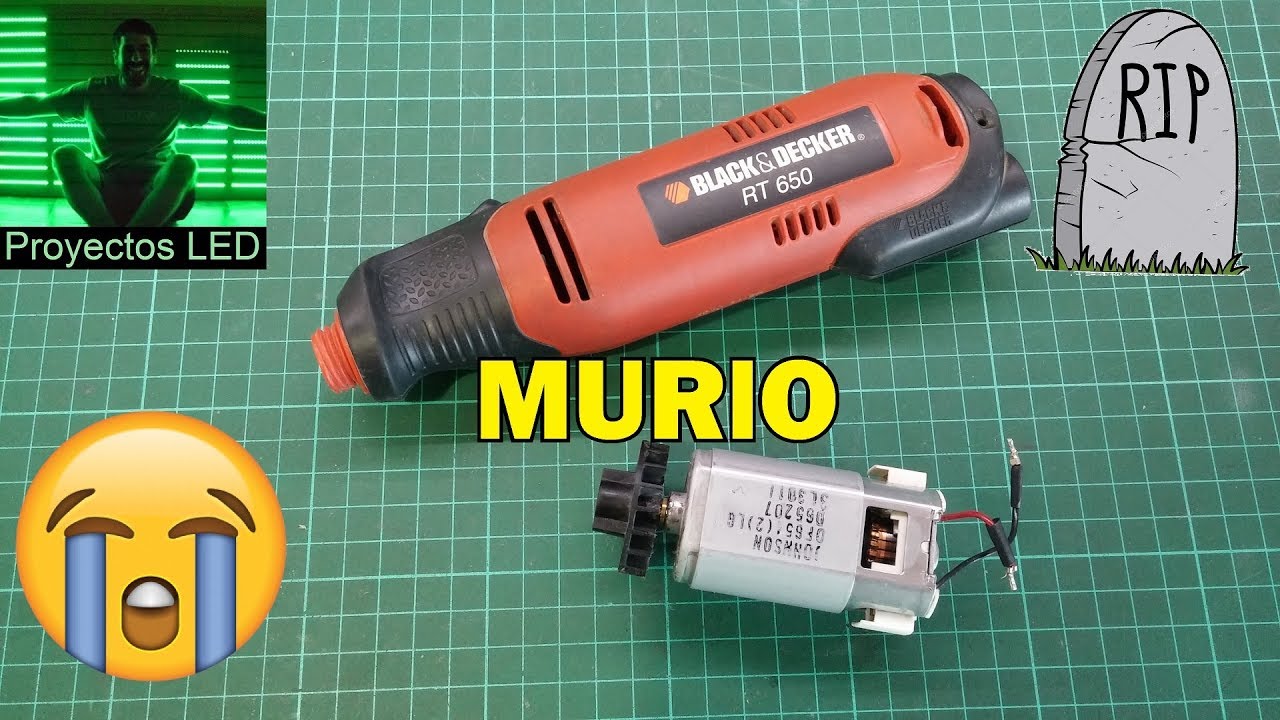 Murio mi minitorno, como probar un motor - YouTube