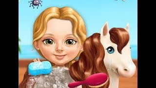 Fun Animals Care - Makeover Hair Salon Dress Up Game for Kids - Sweet Baby Girl Summer Gameplay screenshot 5