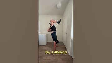 Day 148 - Can a COMPLETE BEGINNER Learn a Handstand in 10 Minutes a Day?