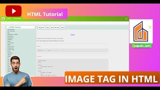 Image in HTML : CH-12 img tag HTML Tutorial | QuipoIn