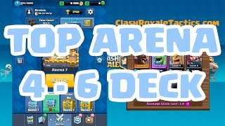 Best Arena 4 To 6 Deck Clash Royale Tactics Guide