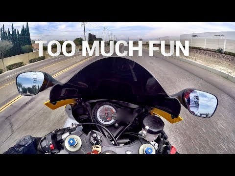 WHAT IT'S LIKE TO RIDE A SPORT BIKE (FIRST TIME)