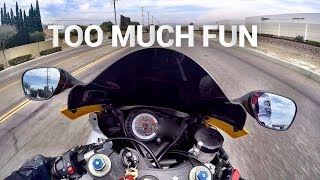 WHAT IT'S LIKE TO RIDE A SPORT BIKE (FIRST TIME)