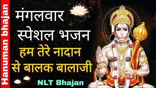 मंगलवार स्पेशल भजन || हम तेरे नादान से बालक बालाजी || Balaji Bhajan || NLT Bhajan ||