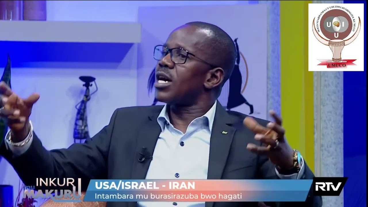 Senateri Uwizeyimana Evode,Umunyamategeko akaba n'Umunyapolitiki,kuri Amerika mu ntambara kuri Irani