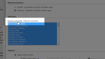 phpMyAdmin - Jak wykonać kopię bazy danych?