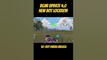Bgmi New bot location update 4.0 / #shorts
