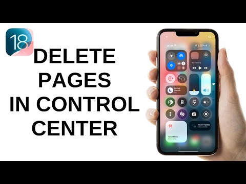 How to Delete Pages in Control Center on iPhone - iOS 18